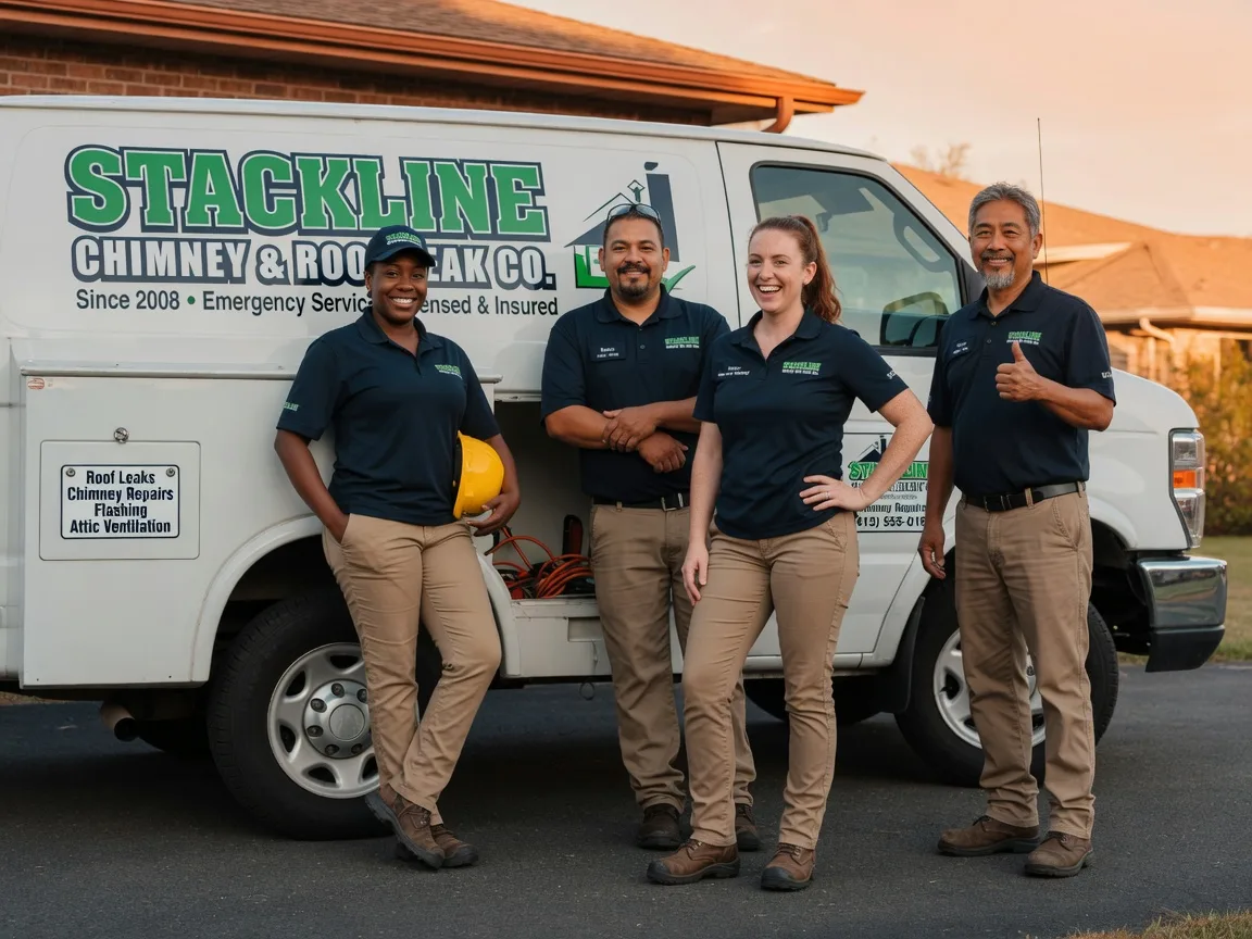 Chimney flashing repair company in Loomis, WA
